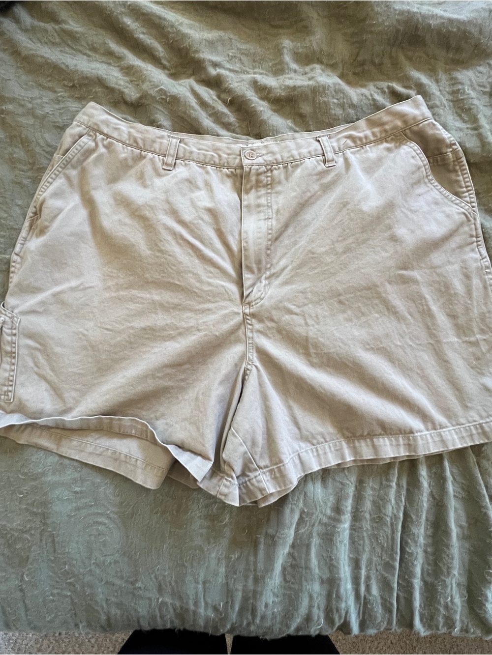 Crossroads Woman Cargo Khaki Shorts Size 20 Hiking Outdoors Camping Gorpcore